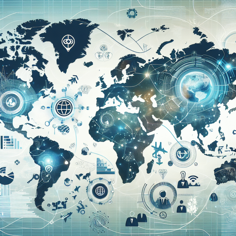Global map highlighting key 2025 global affairs trends.