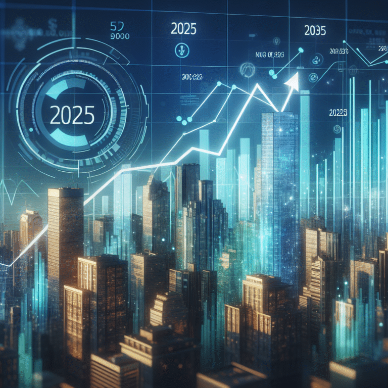 Real estate trends visual for 2025 market insights.