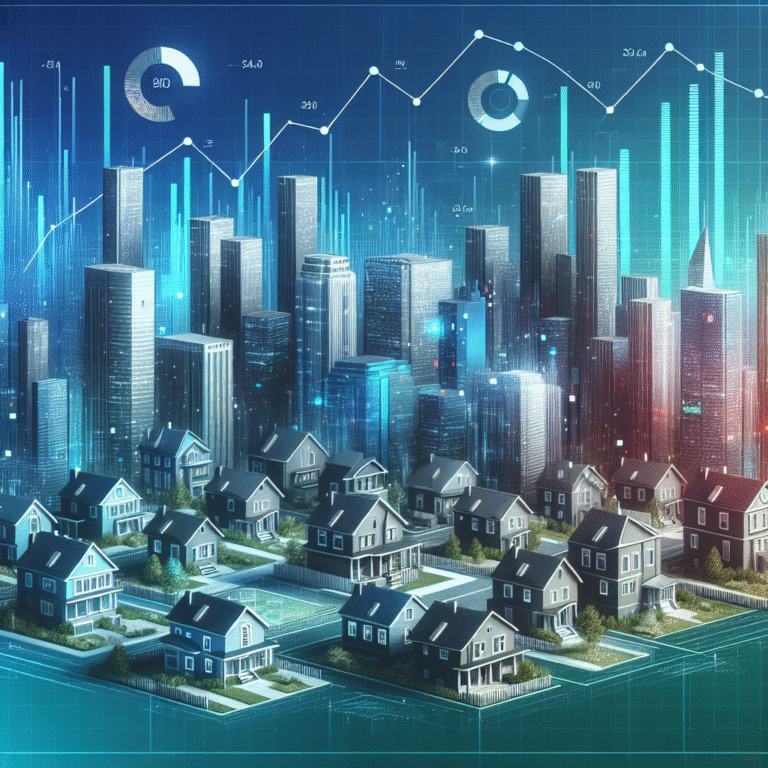 Illustration depicting real estate trends and smart investments.
