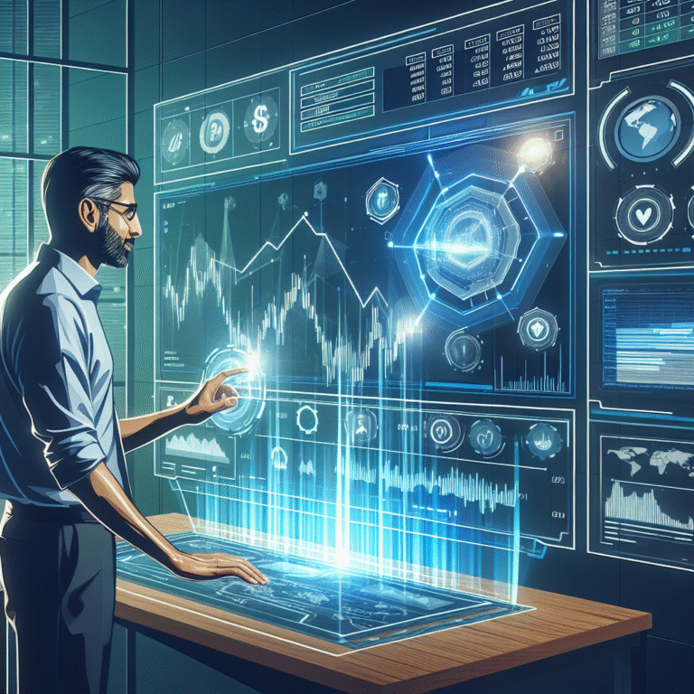 Investors analyzing stock market trends for 2025.