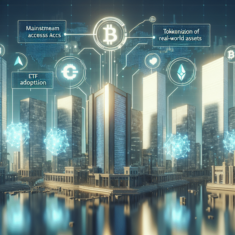 Cryptocurrency strategies for 2025 investment landscape illustration.
