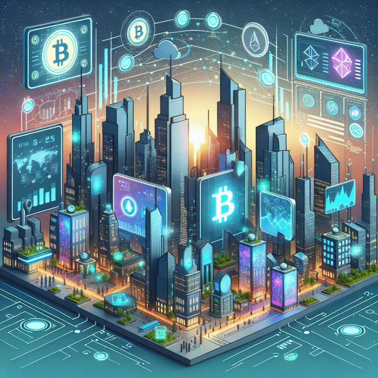 Maya analyzing crypto trends on her digital dashboard.