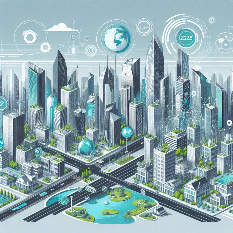 Graph illustrating key real estate trends for 2025.
