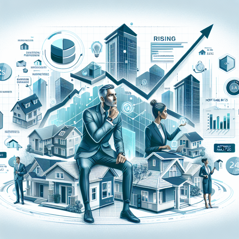 Couple analyzing housing market data at kitchen table.