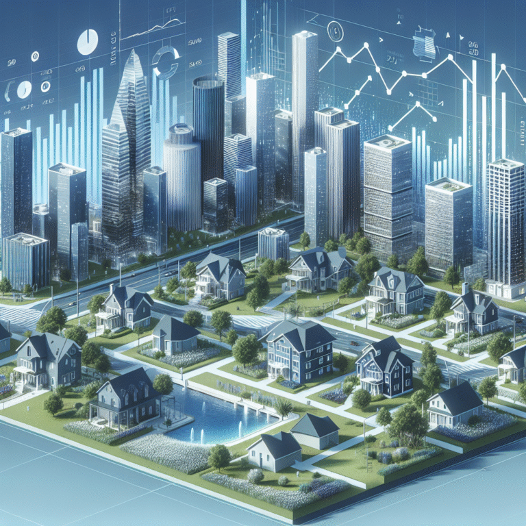 Illustration depicting U.S. real estate trends by 2025.