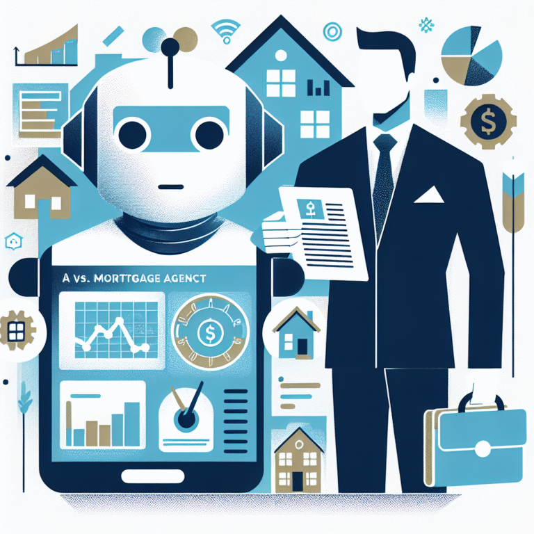 AI technology impacting mortgage agents in real estate sector.