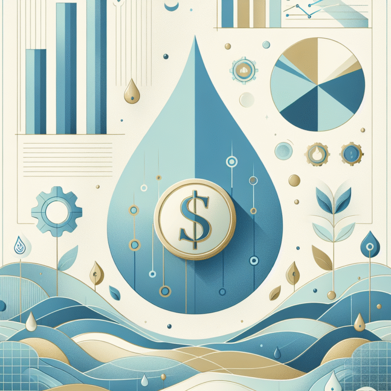 Water solutions influencing global financial stability discussion.