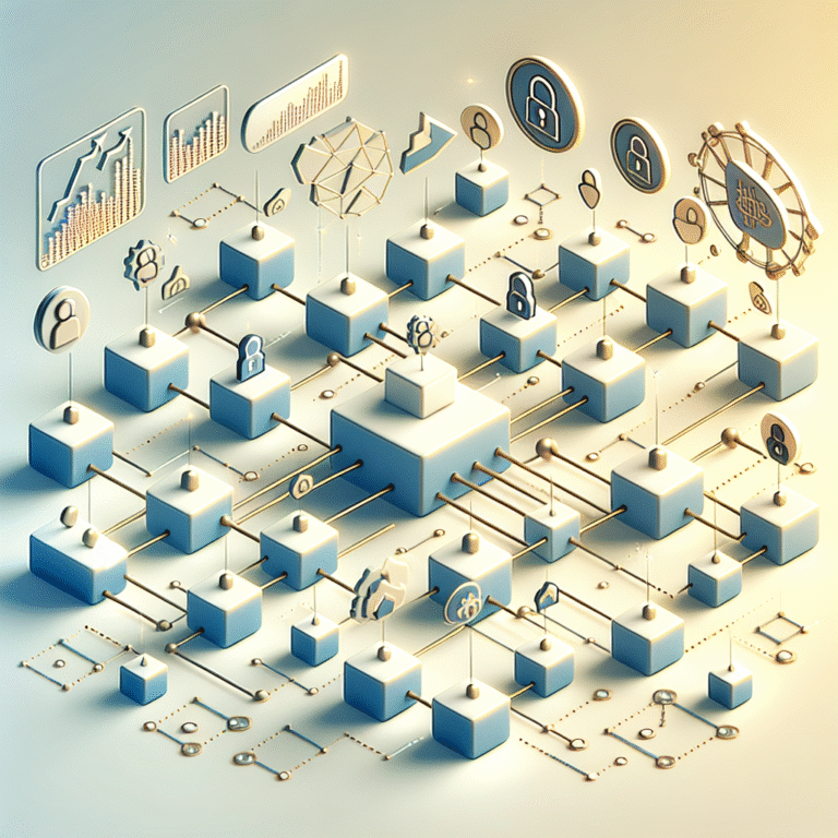 Illustration depicting layer-2 solutions for blockchain scalability.