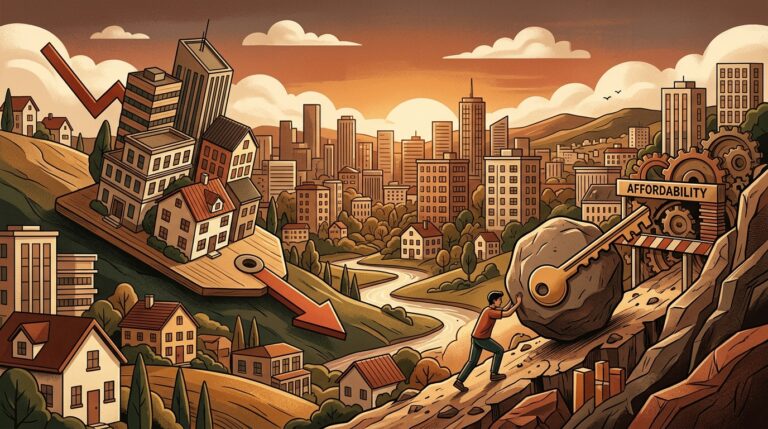 Home Prices Fall, But Affordability Hasn't Arrived