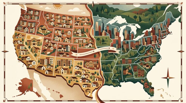 US Housing Divergence: Sunbelt Glut vs. Northeast Scarcity