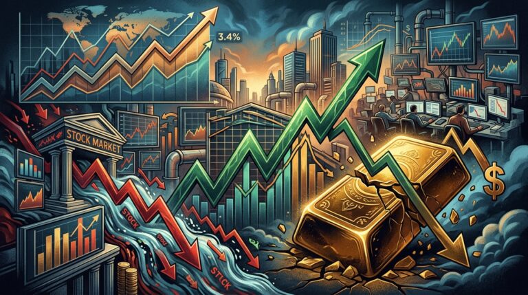 3.4% CPI Impact: How Rising Yields Hit Stocks and Gold